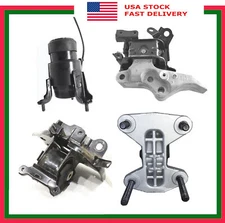 Set 4PCS Engine Motor & Automatic Transmission Mount For Lexus RX350L 3.5L 18-21