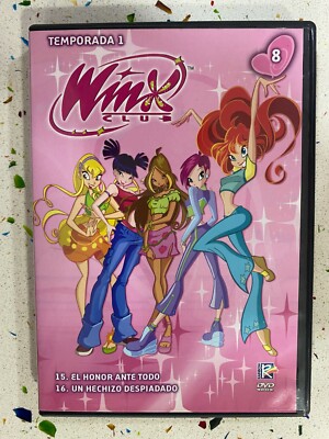 WINX CLUB DVD 8 TEMPORADA 1 EL HONOR ANTE TODO Y UN HECHIZO
