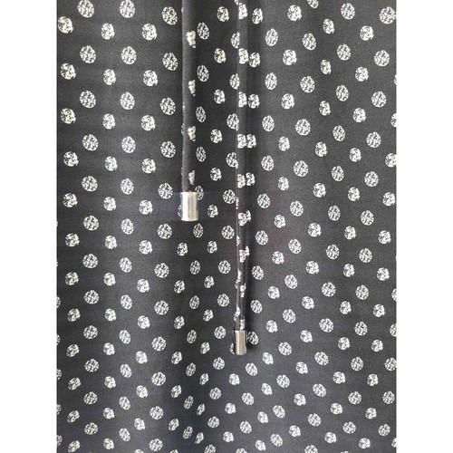 NWOT Nicole Miller Black Print Long Sleeve Shirt Dress, Women's Size 6 - Picture 7 of 9