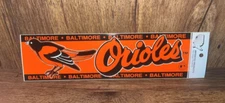 Vintage Baltimore Orioles MLB Sticker 11.5" Imprinted Products NEW