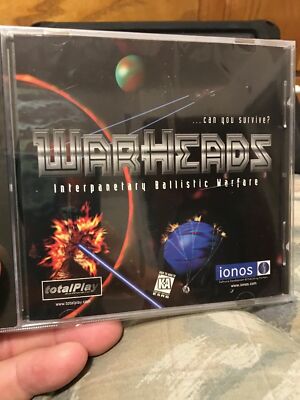 WarHeads Interplanetary Ballistic Warfare PC Windows 95 CD-ROM