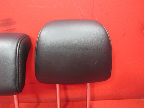15-20 Ford Edge Rear 2nd Row Headrests Head Rests Set OEM Black Leather 0084 - Picture 4 of 9