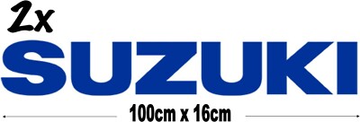 2x GROSS SUZUKI 100x16cm *SONDERBESTELLUNG*