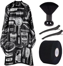 Capa Barbero Bata Capas Para Barberos De Peluqueria Capaz Cape Accesorios