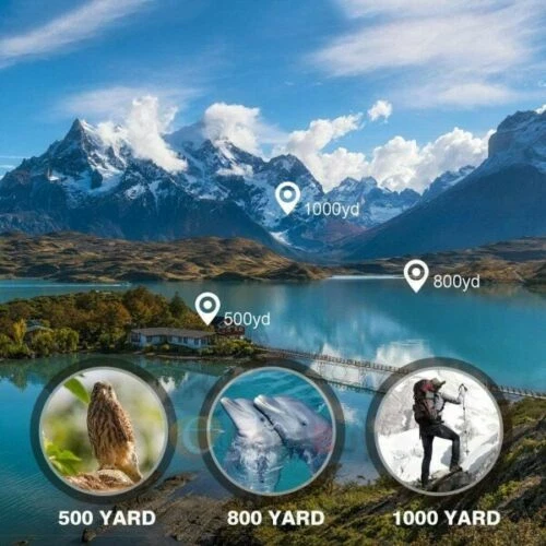 180x100 High Power Military Day/Night Optics Hunting Camping Bag Binoculars - Image 4 of 4