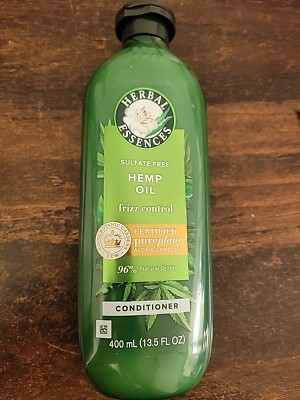 HERBAL ESSENCES SULFATE FREE HEMP OIL FRIZZ CONTROL ALOE & CAMELLIA