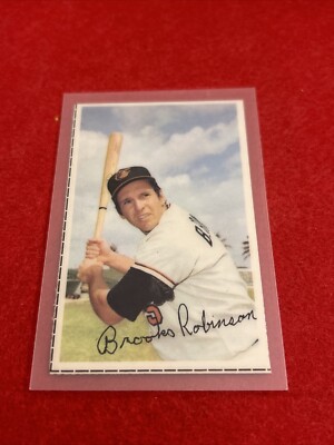 1971 Brooks Robinson Dell Todays All Stars Stamp (Laminated)