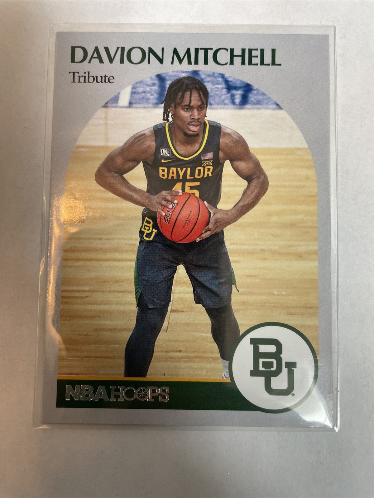 2021-22 Panini Chronicles Draft Picks - Hoops Retro #60 Davion Mitchell (RC)