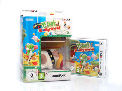 POOCHY & YOSHI`S WOOLLY WORLD inkl. SCHNUFFEL AMiiBO °Nintendo 3Ds XL 2Ds Spiel°