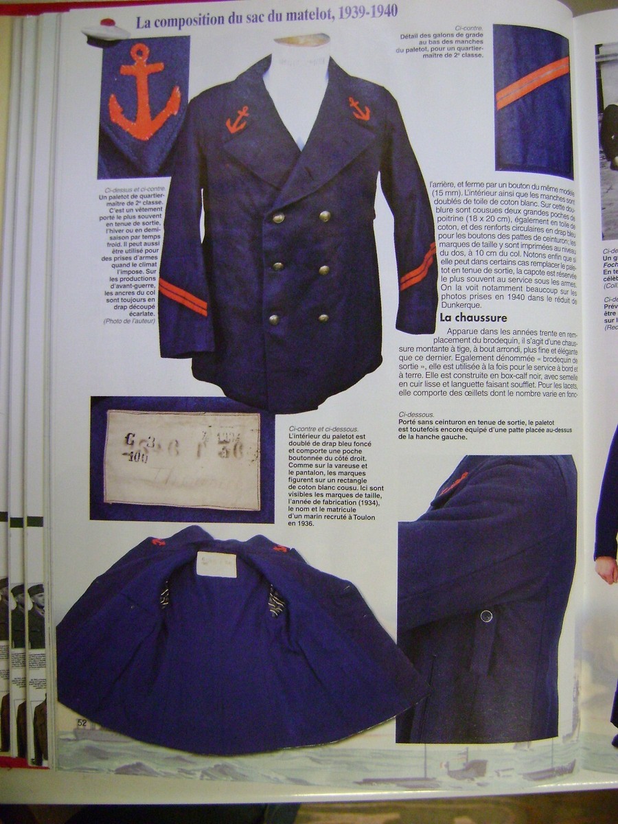 ww2 Ruban Bachi Marine FNFL BFMC Navy Kieffer Fusiliers marins