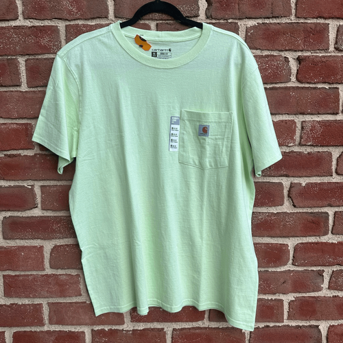 NWT Carhartt WOMEN'S LOOSE FIT HEAVYWEIGHT SHORT-SLEEVE POCKET T-SHIRT 2X - 第 1/3 張圖片