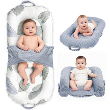 Baby Lounger, 3-In-1 Portable Infant Lounger for Newborns 0-24 Months, Foldable