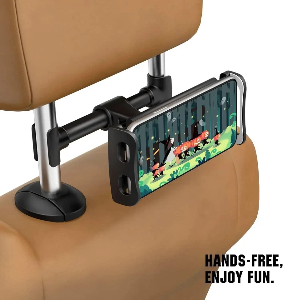 Car Tablet Holder for Ipad Headrest Mount for Tablet/Phones Car Tablet Holder - Image 3 of 4