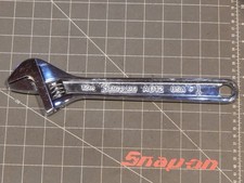 Unused Snap On Tools Adjustable Open End Wrench 12 300mm Ad12 1993 Unused Snap On Tools Adjustable Open End Wrench 12 300mm Ad12 1993