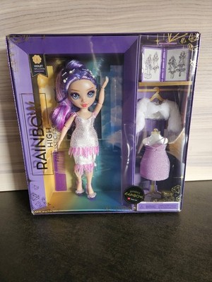 Rainbow High Fantastic Fashion Puppe - Violet Willow - Lila Modepuppe Neu Ovp