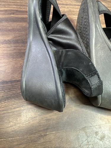 Skechers Cali Rumblers Sandals Women’s Size 9 Black Wedge Slingback Memory Foam - Picture 13 of 24