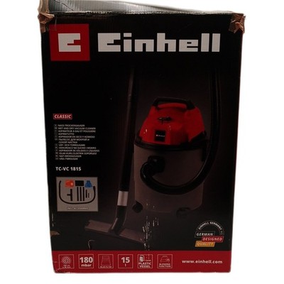 Einhell Nass-Trockensauger TC-VC 1815 (1.250 Watt, 180 mbar, robuster Kunststoff