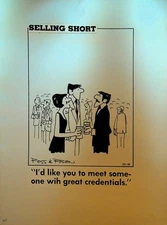 Selling Short Original Comic Strip Art 1980s Meet Someone With Great Credentials