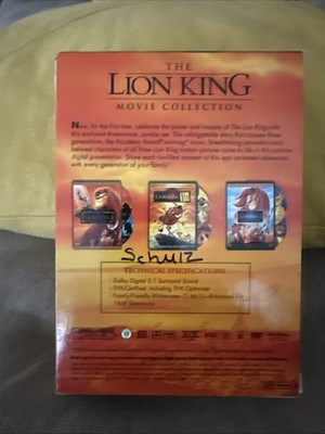 The Lion King Trilogy (DVD, 2004, 6-Disc Set) for sale online | eBay