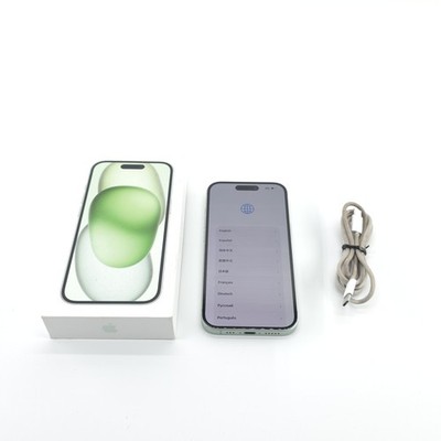 Apple iPhone 15 128GB Green (AT&T) w/ box, Can't activate