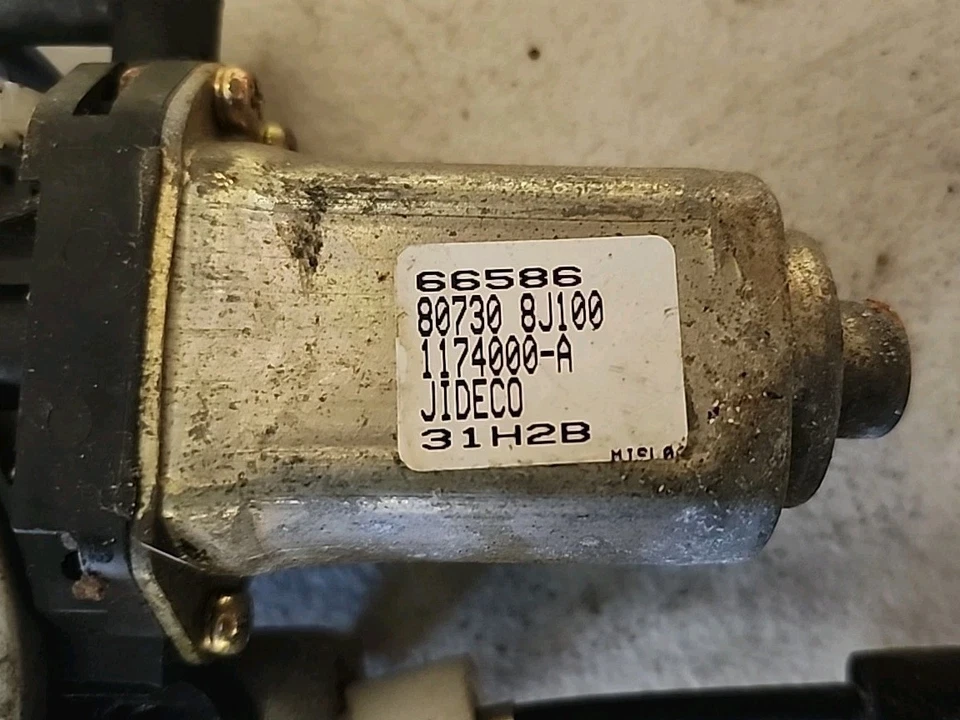 02 03 04 05 06 Regulador Ventana Delantera Eléctrico Nissan Altima Passenge 807308J100 Foto 4 de 4