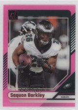2024 Panini Clearly Donruss Pink Saquon Barkley #43 1h83