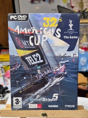 PC DVD ROM 32nd America's Cup The Game Virtual Skipper 5 Nadeo
