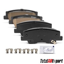 4x Ceramic Brake Pads with Hardware for Hyundai Sonata 2020-2025 Tucson Kia Rear