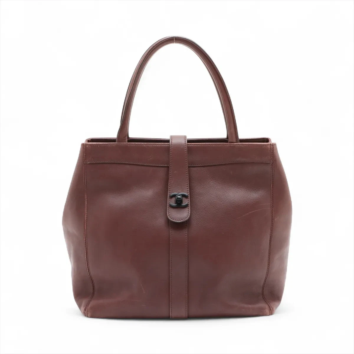 CHANEL ブラウンレザートートバッグ CHANEL Tote Brown Bags & Handbags for Women for sale | eBay