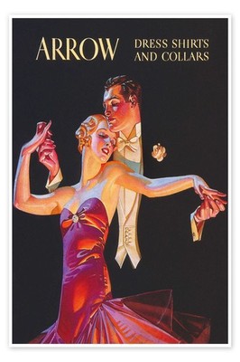 Poster Arrow (englisch) - Joseph Christian Leyendecker
