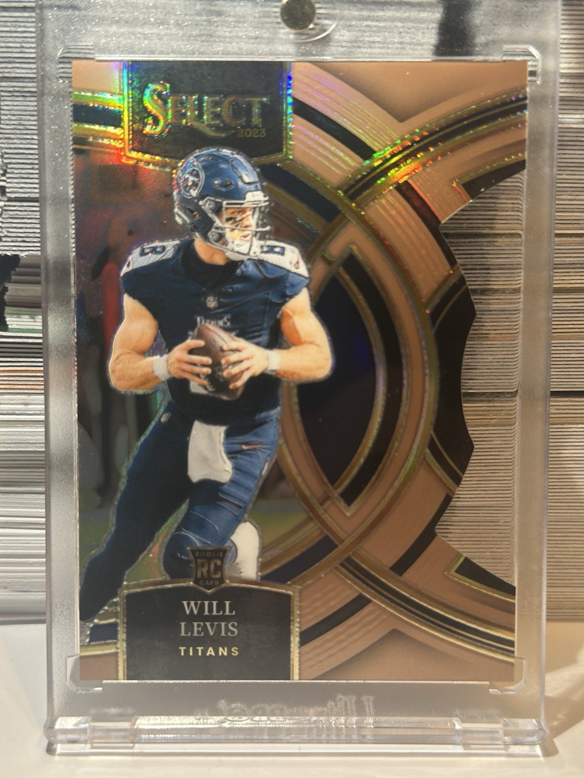 WILL LEVIS /299 Copper Prizm Die Cut🔥2023 Select Premier Level #148 🔥Titans