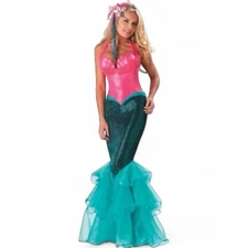 In character Deluxe  Womens Size Small Mermaid Costume Halloween