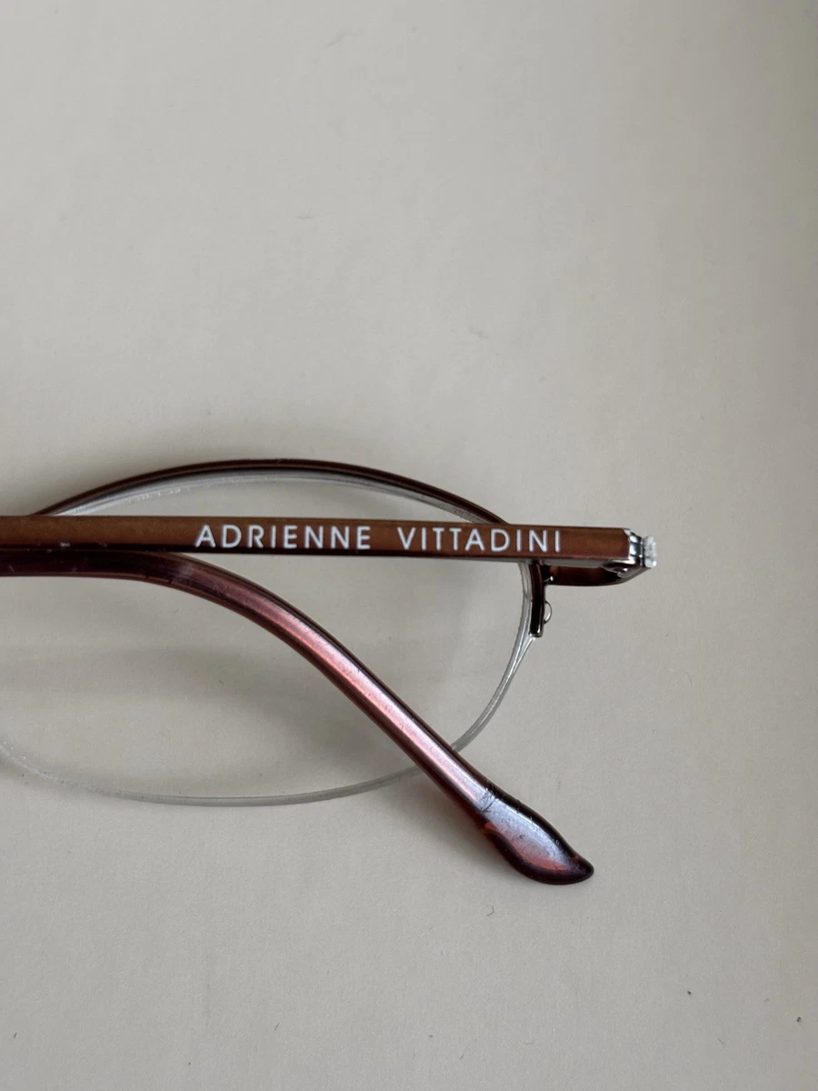 Adrienne Vittadini Women\'s Burgundy Oval Glasses Adrienne Vittadini AV1128 Eyeglasses | FREE Shipping main image 2