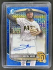 2025 Bowman Chrome Mega Box Leo De Vries Prospect Auto Blue Mojo Refractor #/150