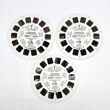 Vintage 1989 View Master Reel Lot Dinosaurs Plant Flesh Eating 002 759 760 761