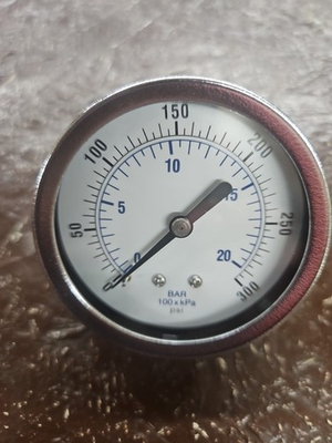 #ad #ad DRY PRESSURE Gage WITH 1 4quot; CENTER BACK MOUNT $24.69