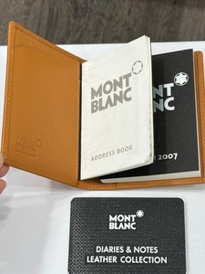 Mont Blanc ノート Notebook Medium, Saffiano Leather, Black - Lined Pages - Black