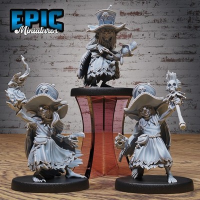 Epic Miniatures Goblin Caves x3 Voodoo Goblin - 28mm scale Miniatures