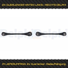 2X DELPHI QUERLENKER HINTEN MITTE HINTEN FÜR AUDI