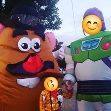 Disney Toy Story Buzz Lightyear Inflatable Adult Costume