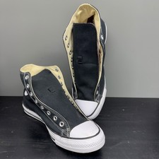 Mens 10/Womens 12 Converse Chuck Taylor All Star Black HiTop Canvas Shoes