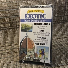 Worlds Most Exotic Travel Destinations Vol. 14 VHS 1997 Publishers Choice Sealed
