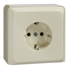 Elso Geräteträger m. 1-fach Steckdose 505410