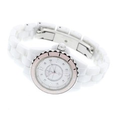 Chanel J12 H4466 29mm SS White Dial Quartz Watch #C5292