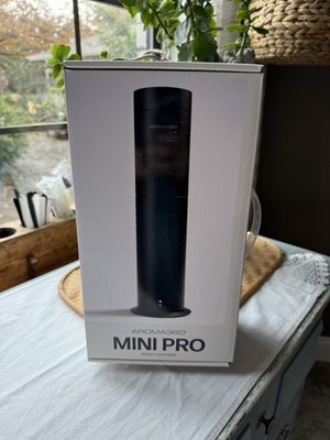 Aroma360 Mini Pro Black Scent Diffuser- New In Box- Read
