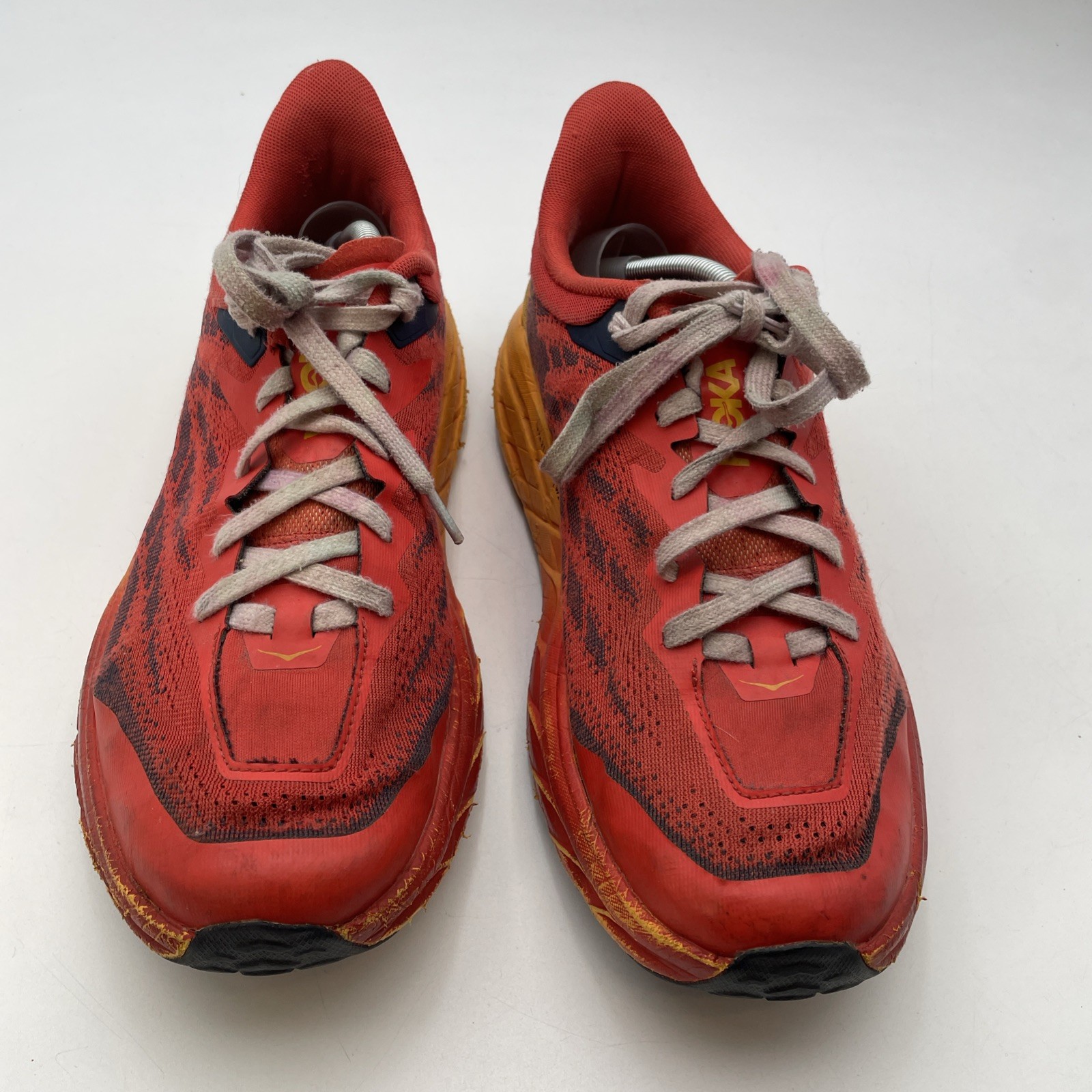 Hoka One One Speedgoat 5  Mens Size 12D Fiesta Radiant Yellow Shoes 1123157 FRYL thumbnail 3