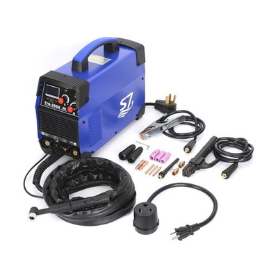 S7 TIG Welder, 200 Amp HF Start TIG/Stick Welder, 110V/220V Dual Voltage DC T...