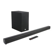JBL Cinema SB160 2.1 Channel Soundbar System, Black - Certified Refurbished