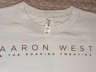 Autographed Aaron West & The Roaring Twenties T Shirt Dan Campbell Size M Medium — photo 9