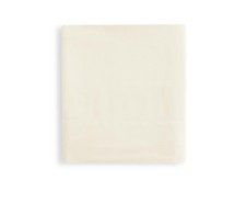 Cotton Percale Fitted Sheet Full Ivory